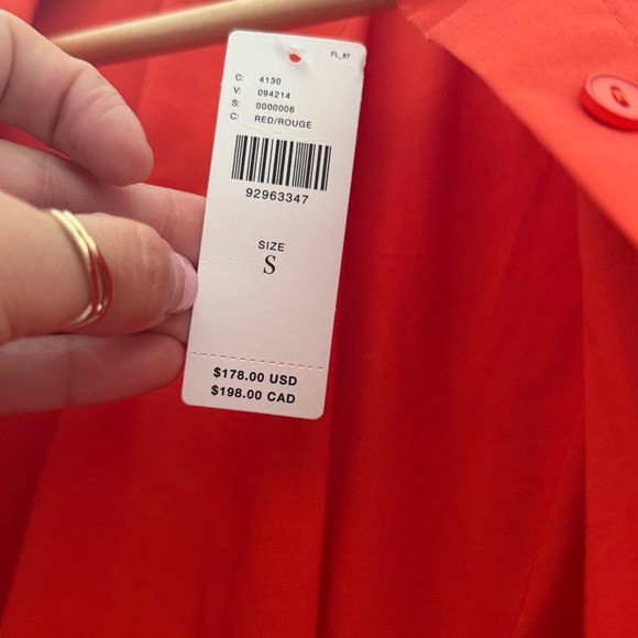 Anthropologie The Tobie Mini Shirt Dress by Exquise - Picture 5 of 6